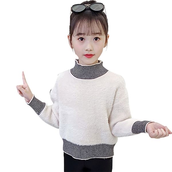 kids turtleneck sweaters striped for girls patchwork kid sweater casual style clothing 210528, Blue
kids turtleneck sweaters striped for girls patchwork kid sweater casual style clothing 210528, Blue