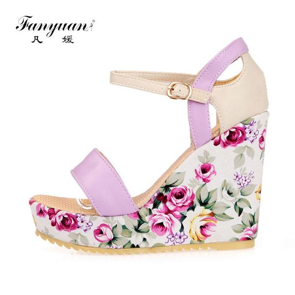 fanyuan women wedge sandals platform high heels flower printing woman chaussure zapatos mujer ladies ankle strap shoes, Black
fanyuan women wedge sandals platform high heels flower printing woman chaussure zapatos mujer ladies ankle strap shoes, Black