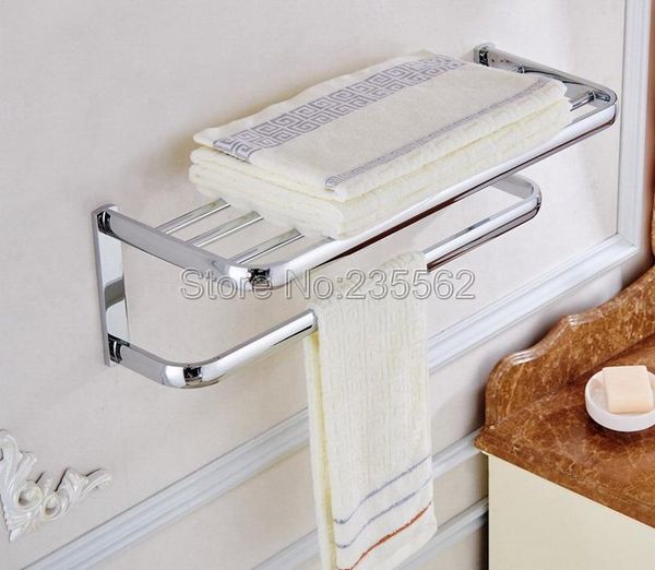 towel racks bathroom holders double deck brass chrome storage shelves wall mounted robe accessories lba831
towel racks bathroom holders double deck brass chrome storage shelves wall mounted robe accessories lba831