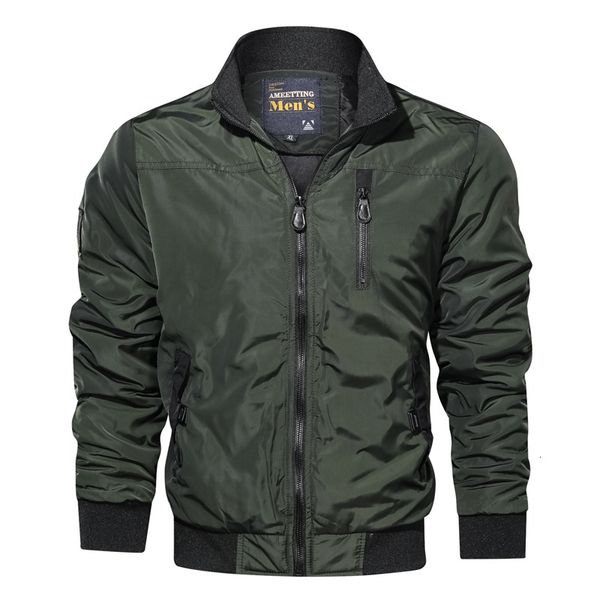 men's jackets fashions wear men's jacket solid autumn collar casual male thin flight suit 5gvp, Black;brown
men's jackets fashions wear men's jacket solid autumn collar casual male thin flight suit 5gvp, Black;brown