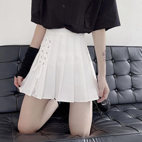 skirts zoki dark black pleated skirt women high waist white casual slim solid drawstring a-line mini street fashion summer
skirts zoki dark black pleated skirt women high waist white casual slim solid drawstring a-line mini street fashion summer