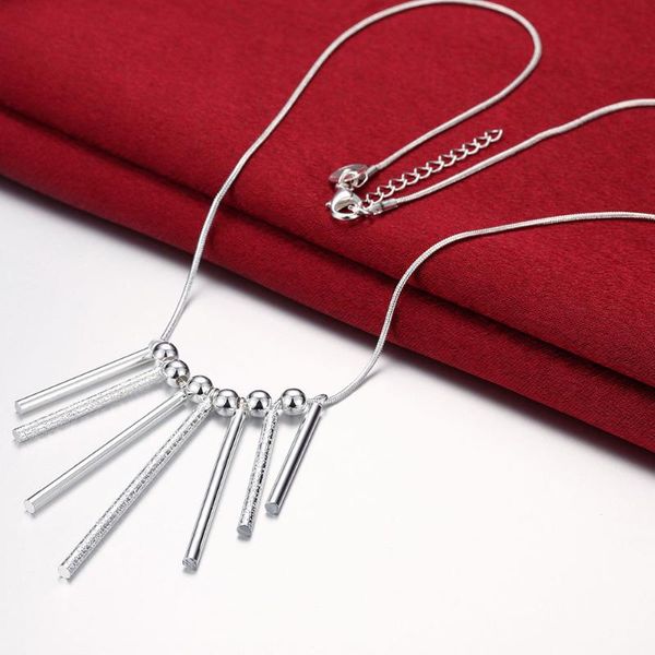 chains special offer 925 sterling silver jewelry 18 inches wild exquisite five pillars necklaces for women party fashion christmas gift
chains special offer 925 sterling silver jewelry 18 inches wild exquisite five pillars necklaces for women party fashion christmas gift