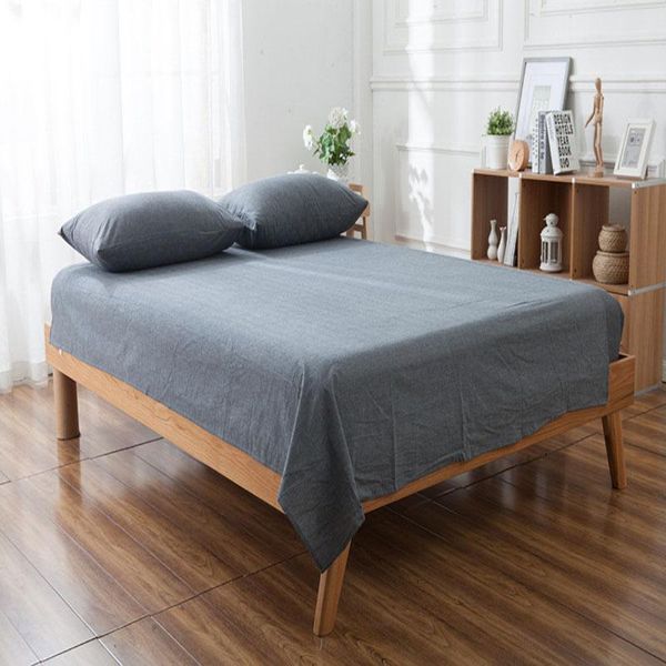 bedding sets home textile pure dark grey washed cotton bed sheets breathability soft article fashion simplicity single oceania
bedding sets home textile pure dark grey washed cotton bed sheets breathability soft article fashion simplicity single oceania