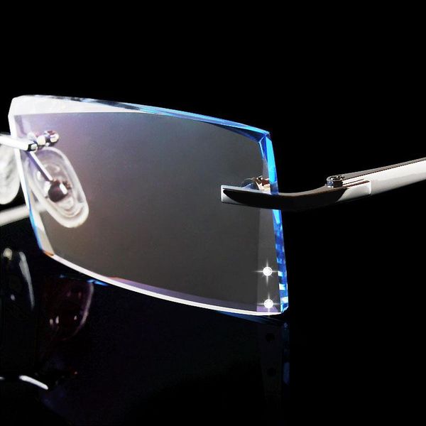 titanium eyeglasses rimless frame fashion exquisite diamond trim mens eyewear prescription frameless myopic glasses 102 sunglasses frames, Black
titanium eyeglasses rimless frame fashion exquisite diamond trim mens eyewear prescription frameless myopic glasses 102 sunglasses frames, Black