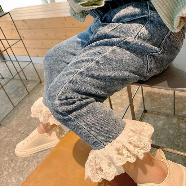 jeans girls flared child solid slim fit lace denim boot cut bell bottom pants kids elastic waist stretch casual trousers autumn, Blue
jeans girls flared child solid slim fit lace denim boot cut bell bottom pants kids elastic waist stretch casual trousers autumn, Blue
