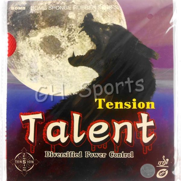 bomb talent tension standard long pips-out table tennis pingpong rubber with sponge thickness <=1.3mm h40-45 raquets
bomb talent tension standard long pips-out table tennis pingpong rubber with sponge thickness <=1.3mm h40-45 raquets