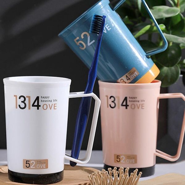 mugs 380ml couple toothbrush cup plastic imitation ceramics oothbrush suit with handle nordic style bathroom supplies
mugs 380ml couple toothbrush cup plastic imitation ceramics oothbrush suit with handle nordic style bathroom supplies