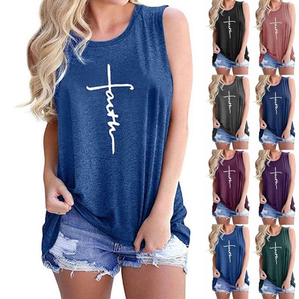 women's t-shirt european and american cotton vest, comfortable, skin-friendly, non-fading letter printing round neck sleeveless, White
women's t-shirt european and american cotton vest, comfortable, skin-friendly, non-fading letter printing round neck sleeveless, White