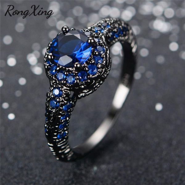 wedding rings rongxing elegant blue cubic zirconia claw ring for women gift vintage black gold filled september birthstone rb0034, Slivery;golden
wedding rings rongxing elegant blue cubic zirconia claw ring for women gift vintage black gold filled september birthstone rb0034, Slivery;golden
