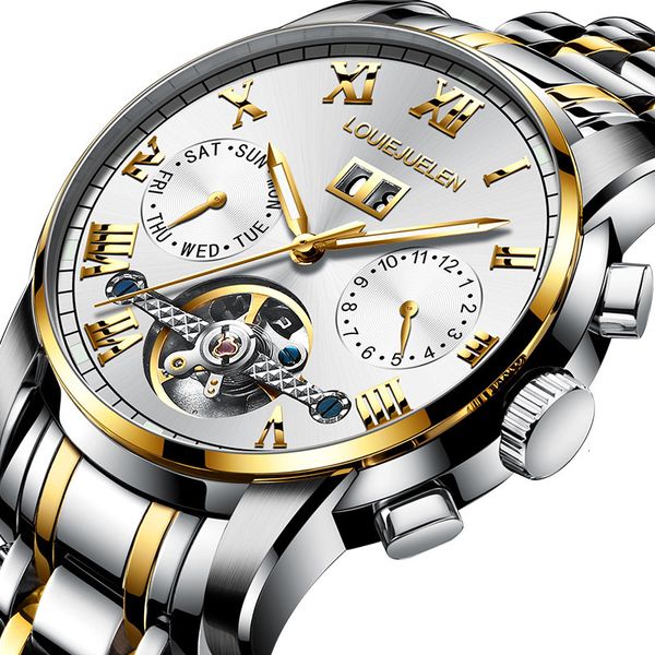 new style men fashion/business/sports/recreation multifunctional mechanical waterproof clocks, Slivery;brown
new style men fashion/business/sports/recreation multifunctional mechanical waterproof clocks, Slivery;brown