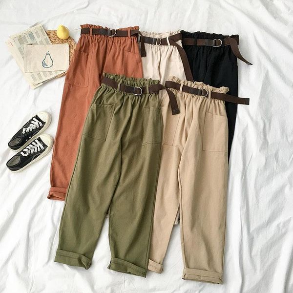 fashion wide leg pant streetwear women trousers korean style clothing with belt pantalons capris 2021 wpy3023 women's pants &, Black;white
fashion wide leg pant streetwear women trousers korean style clothing with belt pantalons capris 2021 wpy3023 women's pants &, Black;white