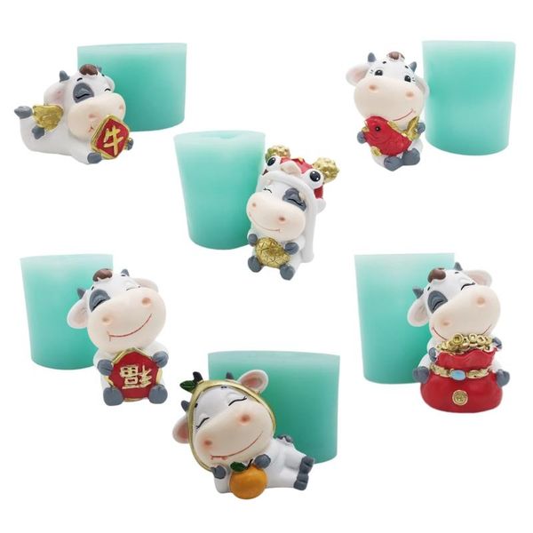 baking moulds 2021 years mascot calf silicone mold 3d chocolate resin craft
baking moulds 2021 years mascot calf silicone mold 3d chocolate resin craft