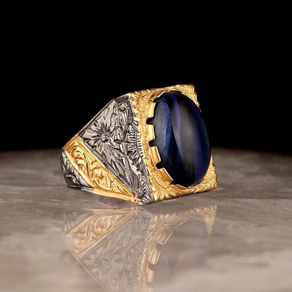sterling silver ring for men real tiger stone, jewelry fashion vintage gift onyx aqeq mens rings all size cluster, Golden;silver
sterling silver ring for men real tiger stone, jewelry fashion vintage gift onyx aqeq mens rings all size cluster, Golden;silver