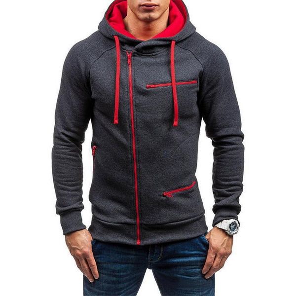 men's hoodies & sweatshirts hoodie men 2021 spring casual solid long sleeve mens slim zipper hoody sweatshirt hooded streetwear, Black
men's hoodies & sweatshirts hoodie men 2021 spring casual solid long sleeve mens slim zipper hoody sweatshirt hooded streetwear, Black
