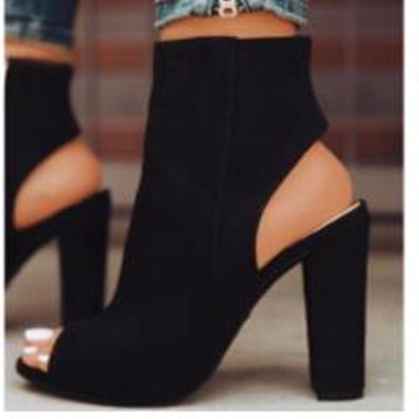 boots mouth fashion single shoes foreign large women's 2021 high heeled fish sandals, Black
boots mouth fashion single shoes foreign large women's 2021 high heeled fish sandals, Black