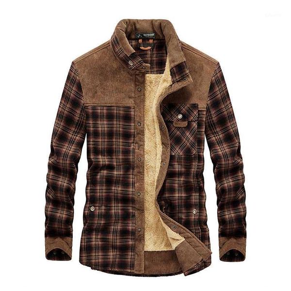 mcikkny men's winter plaid shirts fleece lined cotton coats for male size -4xl thermal casual, White;black
mcikkny men's winter plaid shirts fleece lined cotton coats for male size -4xl thermal casual, White;black