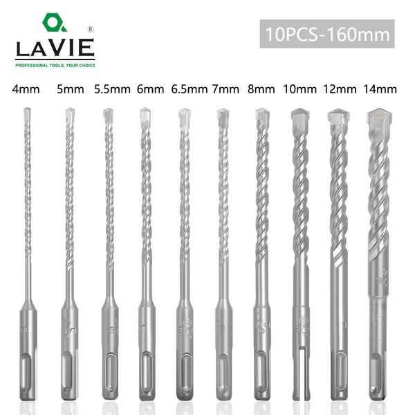 10pcs electric hammer sds plus drill bit set 160mm for concrete wall brick block masonry hole saw drilling bits 4mm 5mm 6mm 018
10pcs electric hammer sds plus drill bit set 160mm for concrete wall brick block masonry hole saw drilling bits 4mm 5mm 6mm 018
