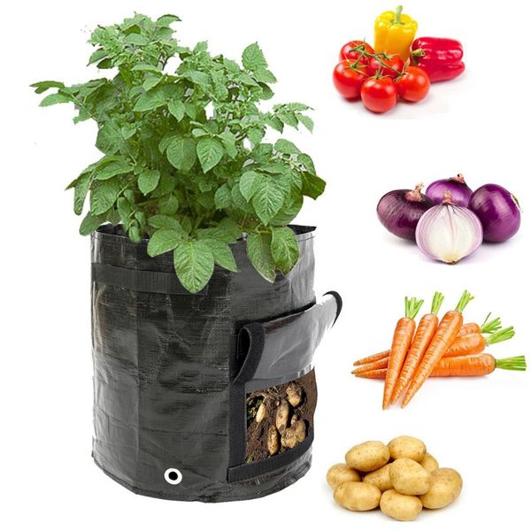 planters & pots 10 gallons garden grow bag for plants with handles uv protection pe potato tomato growing bags vegetables supply
planters & pots 10 gallons garden grow bag for plants with handles uv protection pe potato tomato growing bags vegetables supply
