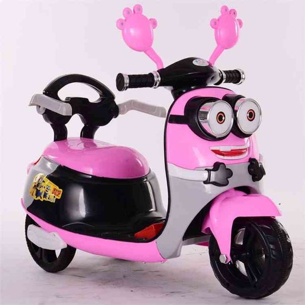 new small yellow children's electric motorcycle three-wheeled battery car toy with music colorful lighting throttle
new small yellow children's electric motorcycle three-wheeled battery car toy with music colorful lighting throttle