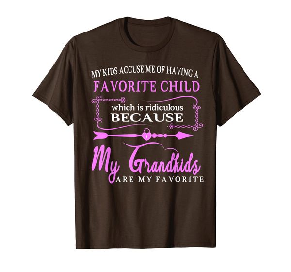 my kids accuse me of having a favorite child t-shirt, White;black
my kids accuse me of having a favorite child t-shirt, White;black