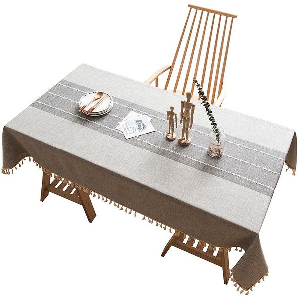 table cloth linen tablecloth classical simple plaid decoration with tassels waterproof thickened rectangular wedding banquet coffee ta
table cloth linen tablecloth classical simple plaid decoration with tassels waterproof thickened rectangular wedding banquet coffee ta