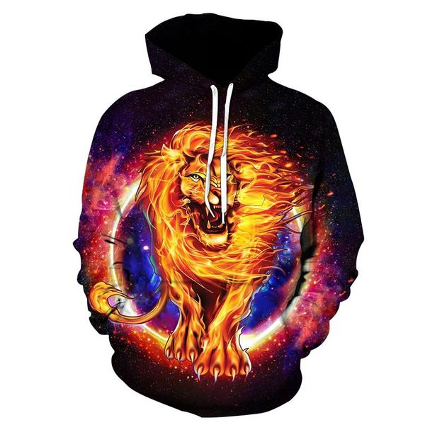 men's hoodies & sweatshirts 2021 3d flame lion print harajuku fashion casual sports hooded sweater autumn and winter streetwear, Black
men's hoodies & sweatshirts 2021 3d flame lion print harajuku fashion casual sports hooded sweater autumn and winter streetwear, Black