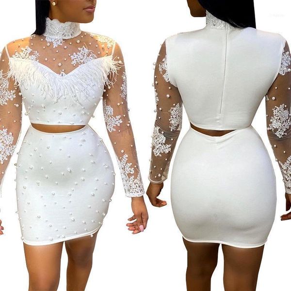 summer floral embroidery mesh bodycon dress women club long sleeve lace beading celebrity party dress1, White
summer floral embroidery mesh bodycon dress women club long sleeve lace beading celebrity party dress1, White