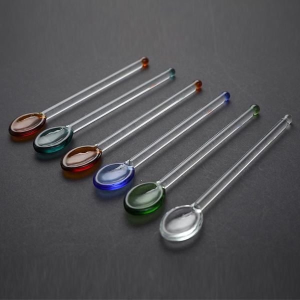 spoons 1 heat resistant glass spoon transparent coffee long handle dessert stirring bar
spoons 1 heat resistant glass spoon transparent coffee long handle dessert stirring bar