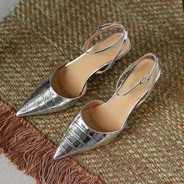 dress shoes solid pumps slingbacks 2021 sandal fashion women stiletto sandals for female ladies silver color pointed toe, Black
dress shoes solid pumps slingbacks 2021 sandal fashion women stiletto sandals for female ladies silver color pointed toe, Black
