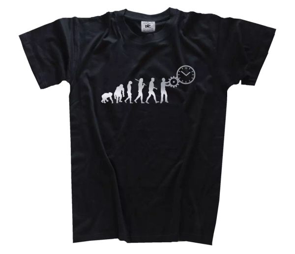 silver edition watchmakers movement watch wristwatch evolution t-shirt s-xxxl, White;black
silver edition watchmakers movement watch wristwatch evolution t-shirt s-xxxl, White;black