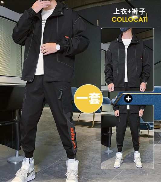 men's tracksuits men casual sets tooling sweat suits matching spring autumn fashion trend tracksuit ropa hombre clothing bc50tz, Gray
men's tracksuits men casual sets tooling sweat suits matching spring autumn fashion trend tracksuit ropa hombre clothing bc50tz, Gray