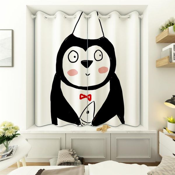 black backkom bear cartoon digital printing curtains thicken washable colorfast fabrics blackout short curtain for living room & drapes
black backkom bear cartoon digital printing curtains thicken washable colorfast fabrics blackout short curtain for living room & drapes