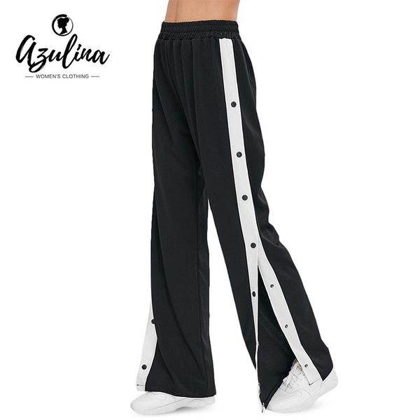 women's pants & capris azulina women wide leg colorblock contrast snap button side casual high waist trousers stretchy athleisure, Black;white
women's pants & capris azulina women wide leg colorblock contrast snap button side casual high waist trousers stretchy athleisure, Black;white