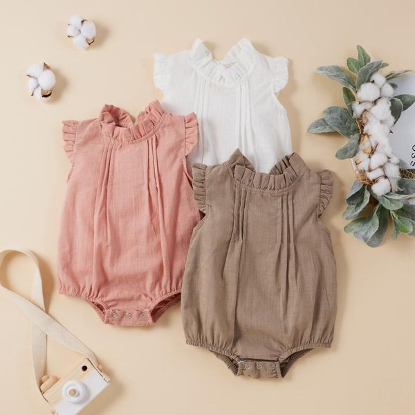 born baby girls bodysuits romper jumpsuit outfits solid cotton clothing infant toddler summer playsuits clothes rompers, Blue
born baby girls bodysuits romper jumpsuit outfits solid cotton clothing infant toddler summer playsuits clothes rompers, Blue