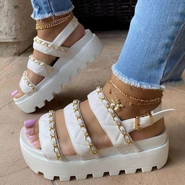 2021 summer women sandals ladies sandal comfortable flat open toe beach shoes woman chain footwear outdoor vacation plus 1, Black
2021 summer women sandals ladies sandal comfortable flat open toe beach shoes woman chain footwear outdoor vacation plus 1, Black