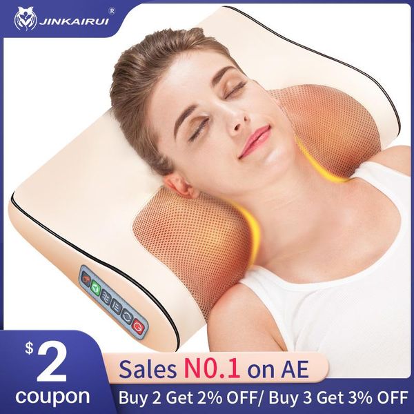 pillow infrared heating neck shoulder back body electric massage shiatsu massager device cervical healthy massageador relaxation
pillow infrared heating neck shoulder back body electric massage shiatsu massager device cervical healthy massageador relaxation