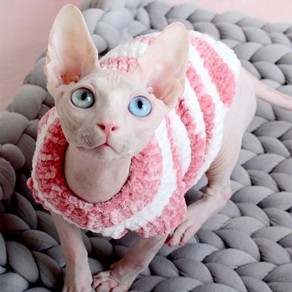 cat costumes hairless sweater warm clothes in autumn and winter sphinx devon pet handmade
cat costumes hairless sweater warm clothes in autumn and winter sphinx devon pet handmade