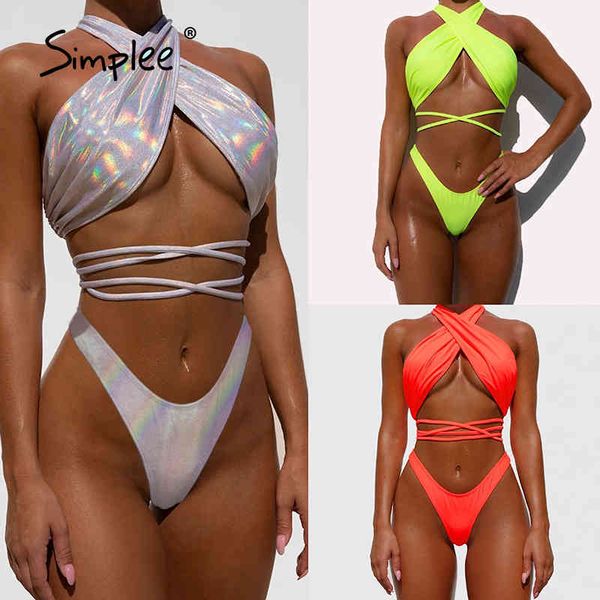 vintage halter swimsuit female solid black set lace up swimwear women high cut bathers bathing suit thong bikini 210414, White;black
vintage halter swimsuit female solid black set lace up swimwear women high cut bathers bathing suit thong bikini 210414, White;black