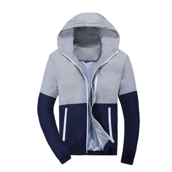 jacket men windbreaker spring autumn fashion 's hooded casual s male coat thin outwear couple 210909, Black;brown
jacket men windbreaker spring autumn fashion 's hooded casual s male coat thin outwear couple 210909, Black;brown