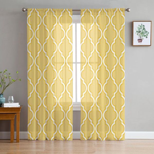 curtain & drapes yellow moroccan style pattern tulle curtains for living room bedroom modern voile kitchen window treatment
curtain & drapes yellow moroccan style pattern tulle curtains for living room bedroom modern voile kitchen window treatment