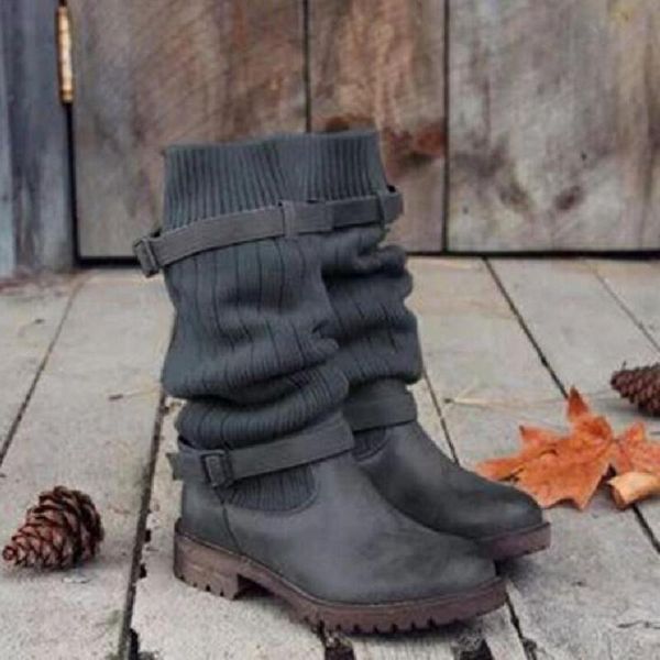 boots women warm snow flat plush casual ladies shoes plus size sock autumn winter buckle female mid calf, Black
boots women warm snow flat plush casual ladies shoes plus size sock autumn winter buckle female mid calf, Black