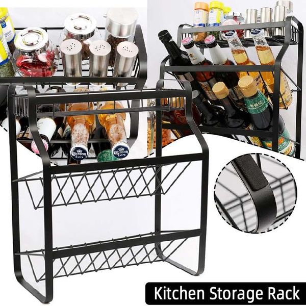 storage bottles & jars black kitchen multifunction spices cabinet organizer stainless steel seasoning multilayer shelves racks holders
storage bottles & jars black kitchen multifunction spices cabinet organizer stainless steel seasoning multilayer shelves racks holders