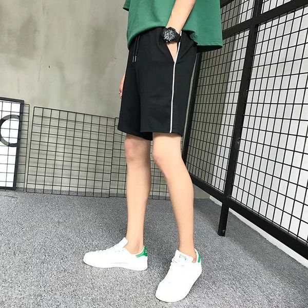 men's casual shorts summer athletic loose thin teenager trousers running fashion -40, White;black
men's casual shorts summer athletic loose thin teenager trousers running fashion -40, White;black