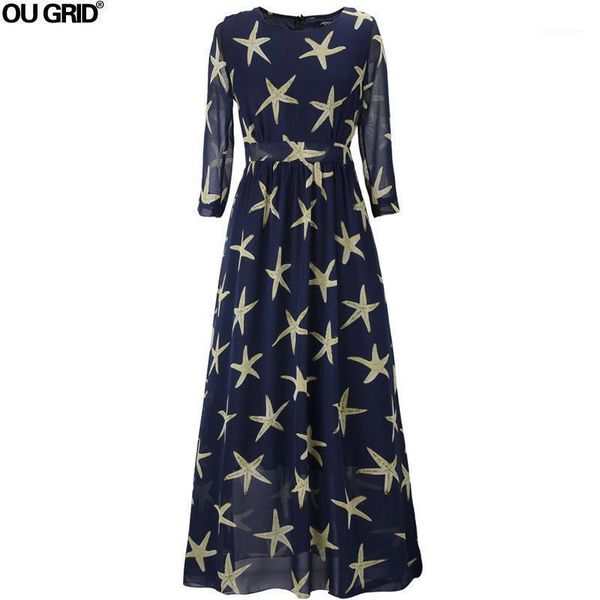 casual autumn print dresses arrivals three quarter sleeve o-neck women chiffon fashion maxi long large size dress 6xl1 hn7b, Black;gray
casual autumn print dresses arrivals three quarter sleeve o-neck women chiffon fashion maxi long large size dress 6xl1 hn7b, Black;gray