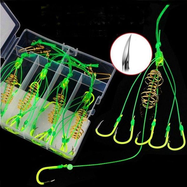 high carbon fishing hooks carp spherical feeder bomb proof hanging explosion hook tool spring anti-winding
high carbon fishing hooks carp spherical feeder bomb proof hanging explosion hook tool spring anti-winding