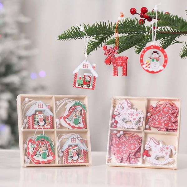 christmas decorations 12pcs/box decoration wooden snowman elk snowflake pendant tree ornament for home party decor year gift
christmas decorations 12pcs/box decoration wooden snowman elk snowflake pendant tree ornament for home party decor year gift