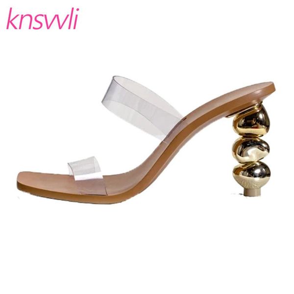 slippers strange style high heel women clear pvc shoes ladies peep toe slides fashion mules gourd sandals, Black
slippers strange style high heel women clear pvc shoes ladies peep toe slides fashion mules gourd sandals, Black
