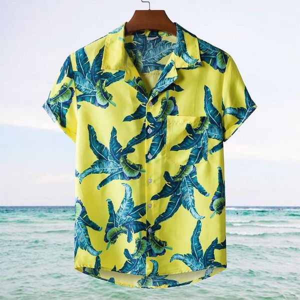 men's casual shirts 2021 summer beach men vacation camisas para hombre coconut tree printed short sleeve button down hawaiian for, White;black
men's casual shirts 2021 summer beach men vacation camisas para hombre coconut tree printed short sleeve button down hawaiian for, White;black