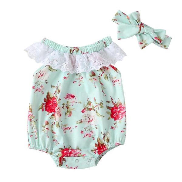 footies us 2pcs born infant baby girl clothes ruffle romper bodysuit summer outfit, Blue
footies us 2pcs born infant baby girl clothes ruffle romper bodysuit summer outfit, Blue
