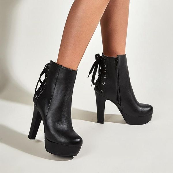boots orcha lisa ladies ankle 2021 round toe 12cm high square heels chunky lace-up zip cross-tied platform size 43 c2225, Black
boots orcha lisa ladies ankle 2021 round toe 12cm high square heels chunky lace-up zip cross-tied platform size 43 c2225, Black
